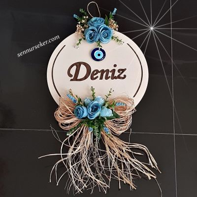 Ahşap Kesim Bebek, Sünnet Kapı Süsü 3445 - 1