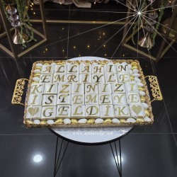 ŞENNUR - Allah’ın Emriyle Yazılı Kız İsteme Çikolatası Sunumu 4120