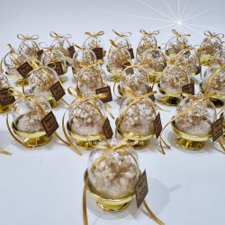 Altın Bereket Küresi Söz, Nişan, Nikah Hediyeliği 3685 - 2