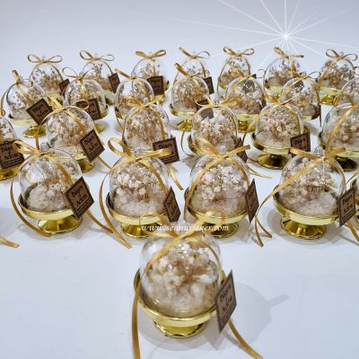 Altın Bereket Küresi Söz, Nişan, Nikah Hediyeliği 3685 - 2
