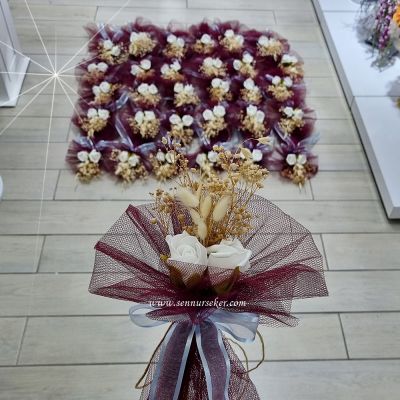 Çiçek Buket Bohça ve Konvoy Süsü 3751 - 1