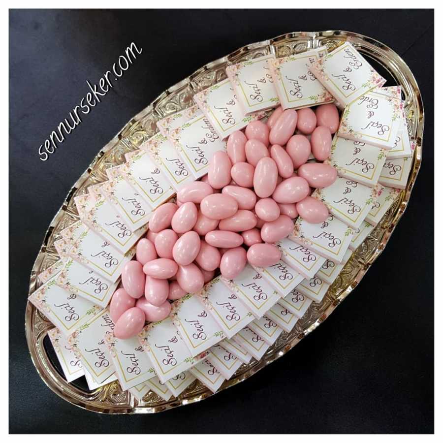 Çiçek, Çikolata Takım 2474 Söz / Nişan Çikolatası ŞENNUR