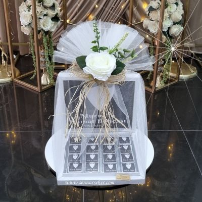 Damat Bohça Çikolatası Özel Süslemeli 3818 - 1