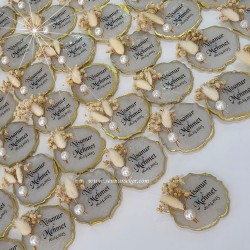 Epoksi Söz, Nişan, Nikah Hediyelik Magnet 3992 - 2