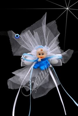 Fırfır Şapkalı Bebek 30929 - 1