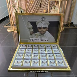 ŞENNUR - Fotoğraf Baskılı Kutuda Sünnet Çikolatası 3999