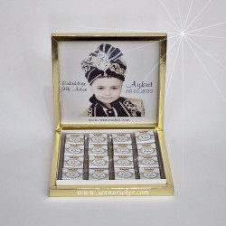  - Fotoğraflı İsim Baskılı Sünnet Çikolatası 3487