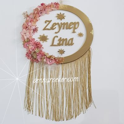 Gold Yıldızlı Kapı Süsü 2610 - 1