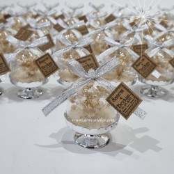  - Gümüş Bereket Küresi Söz, Nişan, Nikah Hediyeliği 3885