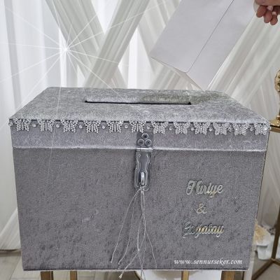 Gümüş Kilit Mekanizmalı Takı Sandığı, Takı Kutusu 3756 - 1