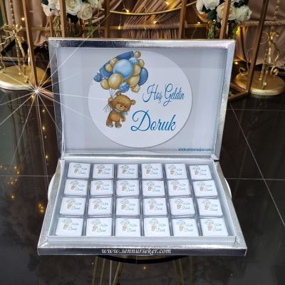 İsim Baskılı Bebek Çikolatası 3709 - 1