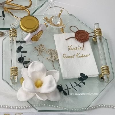 İsimli Damat Peçetesi 3772 - 1