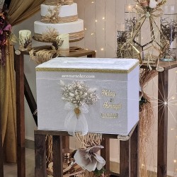 İsimli Nikah Takı Kutusu 3218 