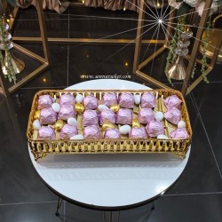 İsteme – Söz – Nişan İçin Özel Tasarım Baton Çikolata Tepsisi 4069 - Thumbnail