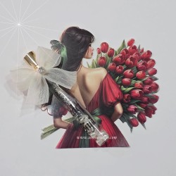 ŞENNUR - Kına Konseptli Fısfıs Parfüm Şişesi – İncili 80° Limon Çiçeği Kolonyalı, Kına Hediyeliği 4098