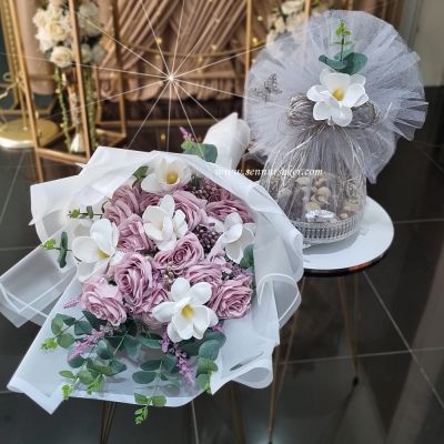 Manolyalı, Güllü İsteme, Söz, Nişan Buketi ve Çikolatası 3743 - 2