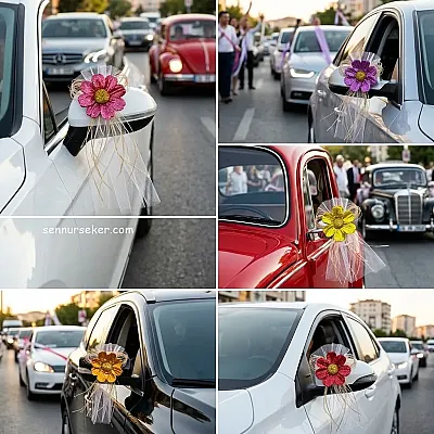 Nikah/Düğün & Sünnet Konvoy Süsleri 4145 - 1