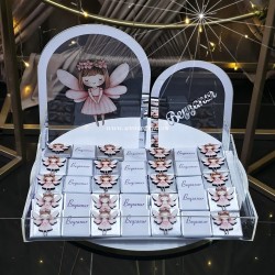 ŞENNUR - Özel Pleksi Sunumlukta İsimli Bebek Çikolatası 4112