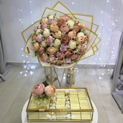 Şakayık İsteme, Söz  Çiçek Çikolata Seti 4128