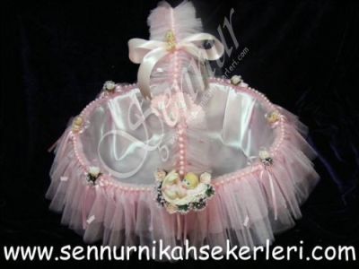 Tüllü Sepet 02 - 2
